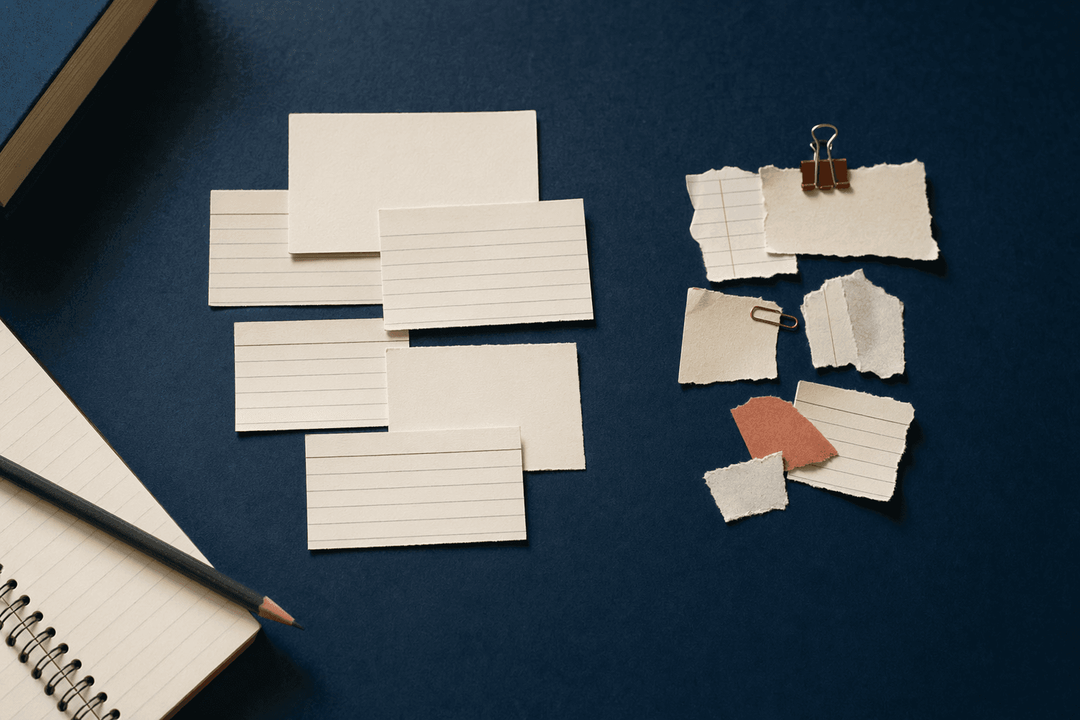 Panel de estudio que separa regla general y excepciones con tarjetas jurídicas agrupadas