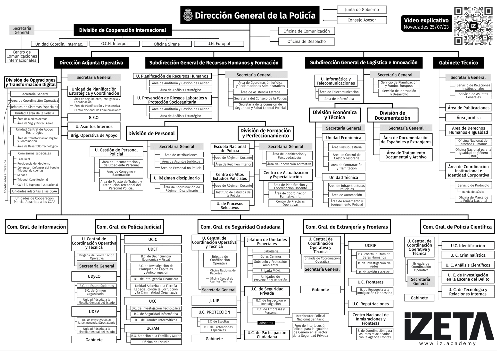 Organigrama Dgp Iz Academy